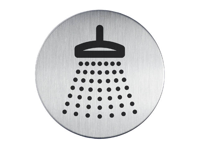 Infobord pictogram Durable 4938 douche 83mm