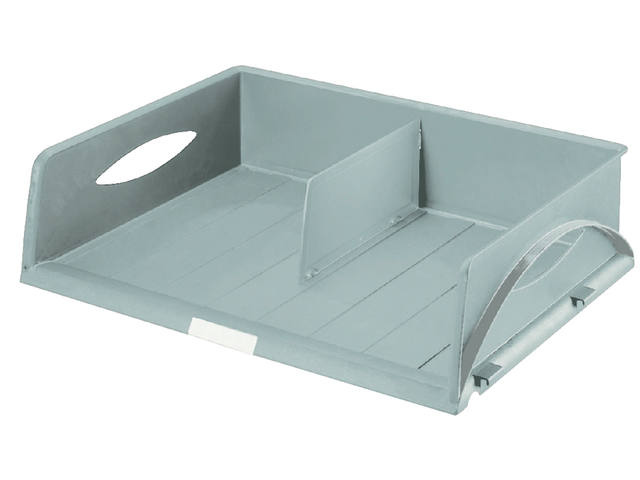 Brievenbak Leitz Sorty Jumbo A3 dwars grijs