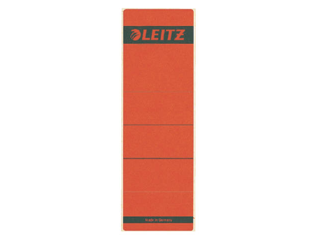 RUGETIKET LEITZ 1642 62X192MM ROOD