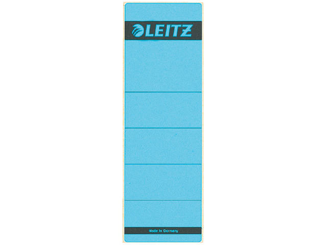 RUGETIKET LEITZ 1642 62X192MM BLAUW
