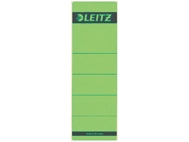 RUGETIKET LEITZ 1642 62X192MM GROEN