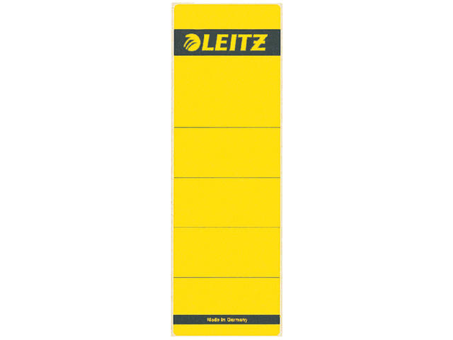 RUGETIKET LEITZ 1642 62X192MM GEEL