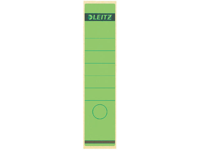 Rugetiket Leitz 62x285mm zelfkl groen