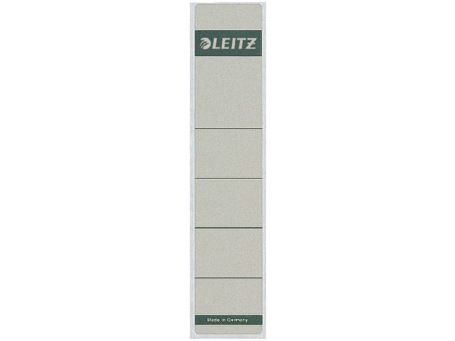 Rugetiket Leitz 39x192mm zelfkl grijs