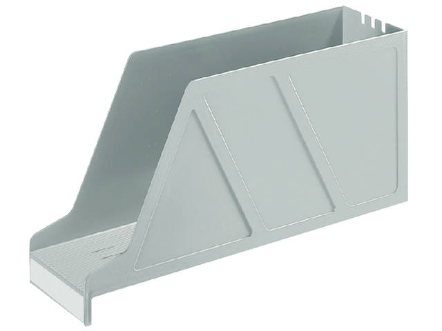 Tijdschriftencassette Leitz 2427 A4 dwars grijs