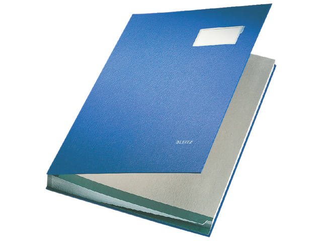 VLOEIBOEK LEITZ 5700 BLAUW