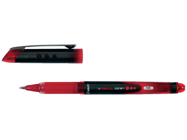 Rollerpen PILOT V-ball grip BLN-VBG10 B rood