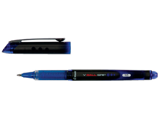 Rollerpen PILOT V-ball grip BLN-VBG10 B blauw