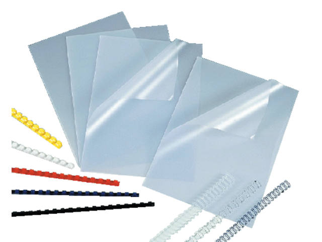 Voorblad Quantore A4 PVC 200micron transparant