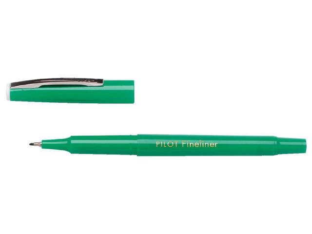 Fineliner PILOT SW-PPF F groen