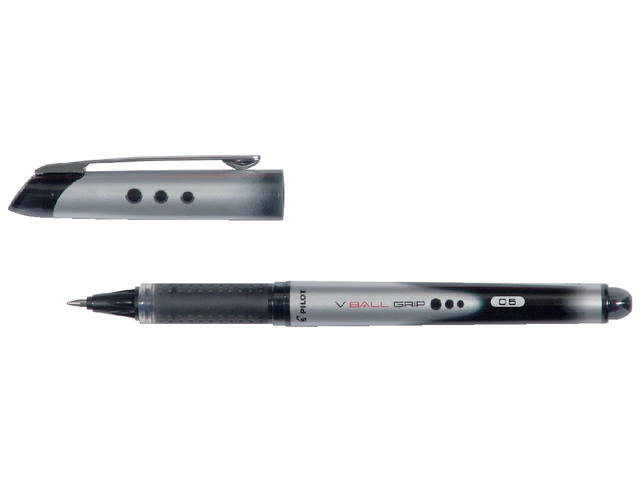 Rollerpen PILOT V-Ball Grip BLN-VBG-5 F zwart