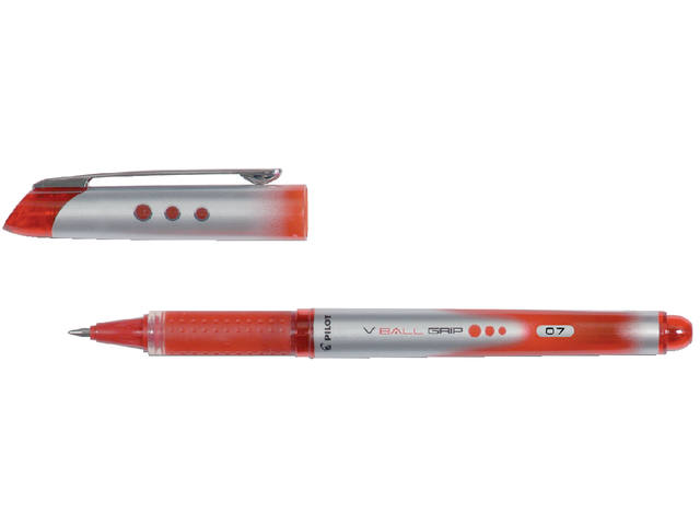 Rollerpen PILOT V-Ball Grip BLN-VBG-7 M rood
