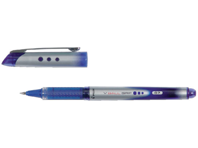 Rollerpen PILOT V-Ball Grip BLN-VBG-7 M blauw