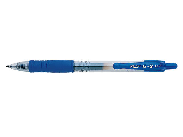 Gelschrijver PILOT BL-G2+-7 M blauw