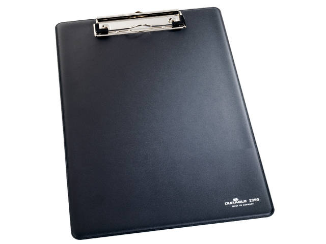 Klembord Durable 2350 A4 met kopklem zwart
