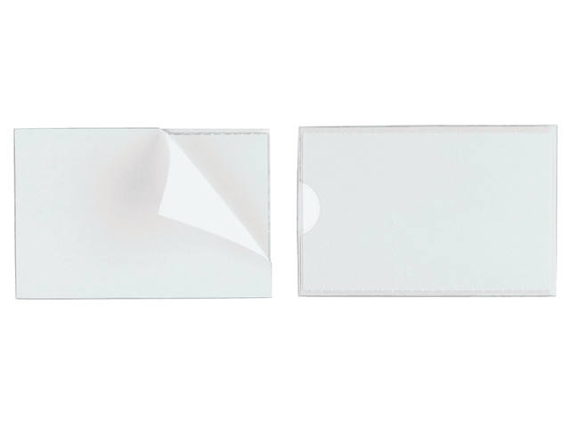 Etikethouder Durable pocketfix 57x90mm zelfkl 10st