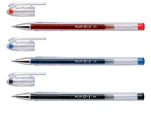 Gelschrijver PILOT BL-G1-7 M blauw
