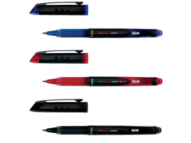 Rollerpen PILOT V-ball grip BLN-VBG10 B blauw