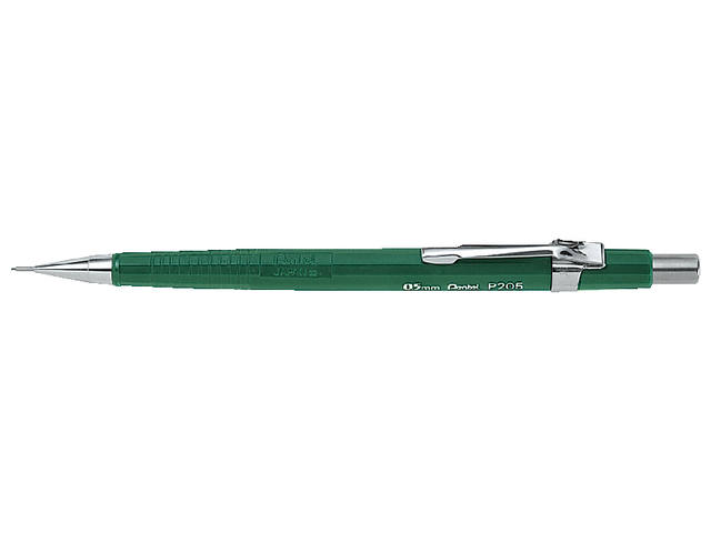 Vulpotlood Pentel P205 HB 0.5mm groen