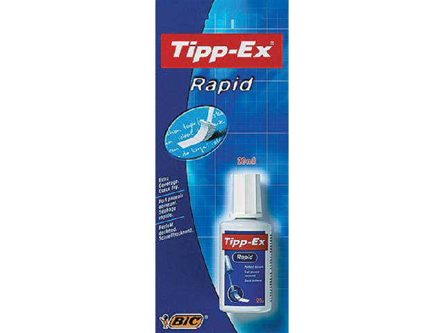 Correctievloeistof Tipp-ex Rapid 20ml