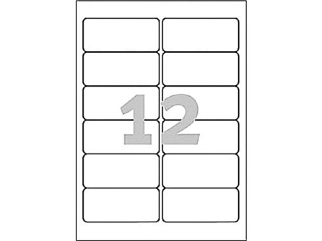 Etiket Avery L4776-20 99.1x42.3mm wit 240st