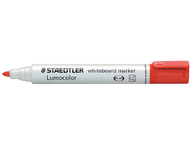 Whiteboardmarker Staedtler 351 rond 2mm rood