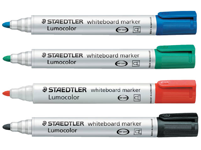 Whiteboardmarker Staedtler 351 rond 2mm blauw