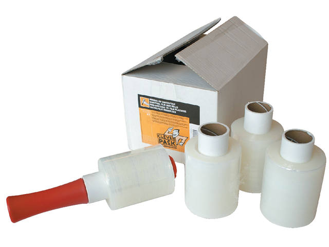 Wikkelfolie CleverPack 100mmx250m + afroller tr