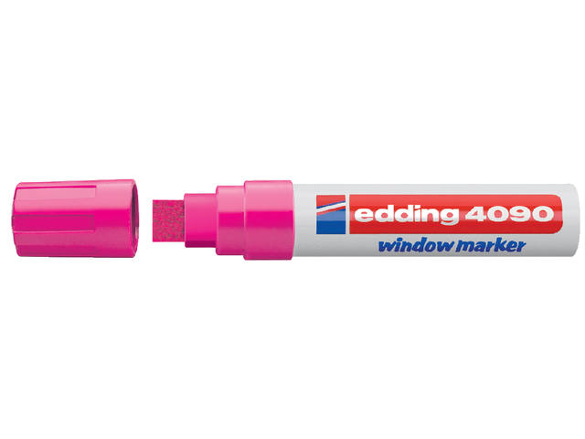Krijtstift edding 4090 window blok 4-15mm neon rz