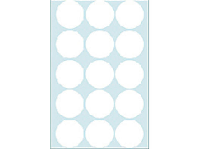 Etiket HERMA 2270 rond 32mm wit 480st