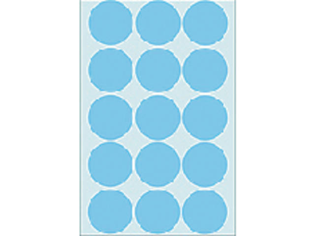 Etiket HERMA 2273 rond 32mm blauw 480st