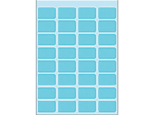 Etiket HERMA 3643 12x19mm blauw 160st