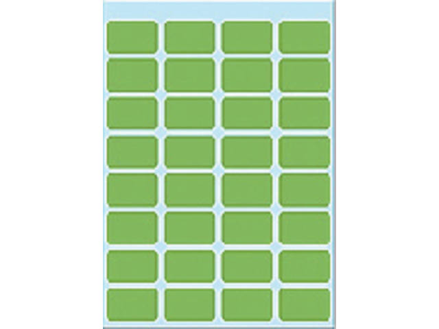 Etiket HERMA 3645 12x19mm groen 160st