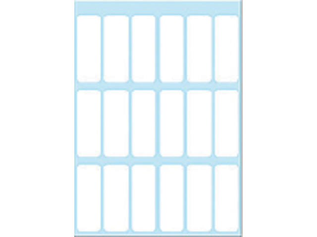 Etiket HERMA 3650 12x34mm wit 126st