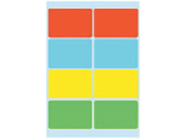 Etiket HERMA 3681 26x40mm assorti 40st