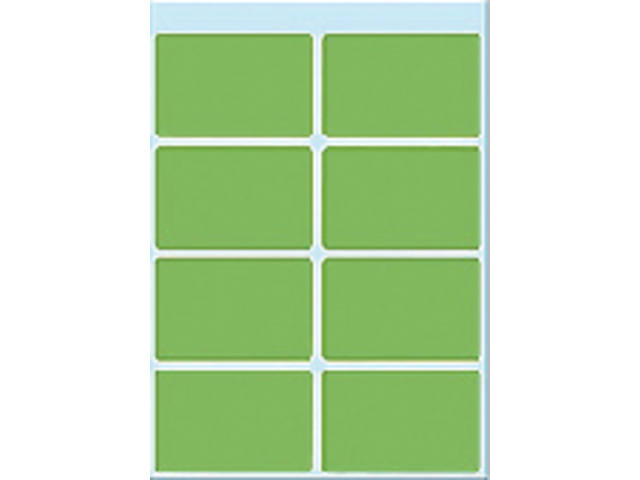 Etiket HERMA 3695 26x40mm groen 40st