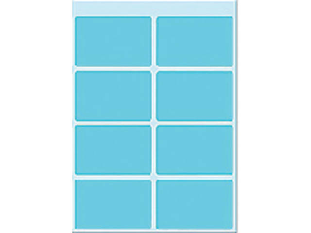 Etiket HERMA 3693 25x40mm blauw 40st