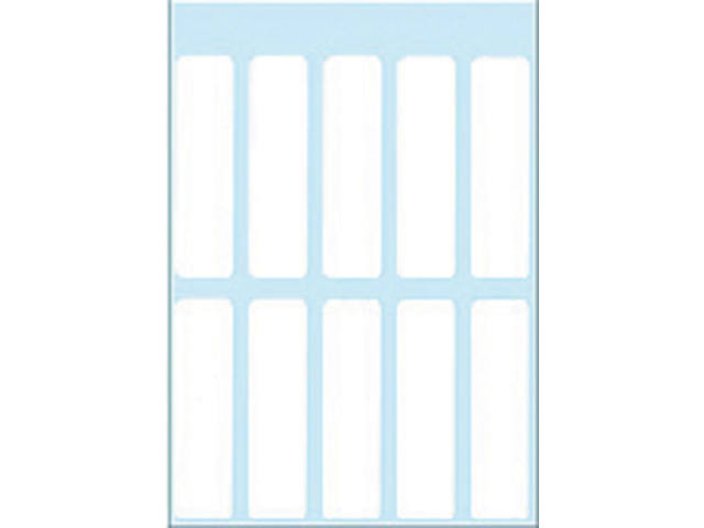 Etiket HERMA 3737 13x50mm wit 70 st