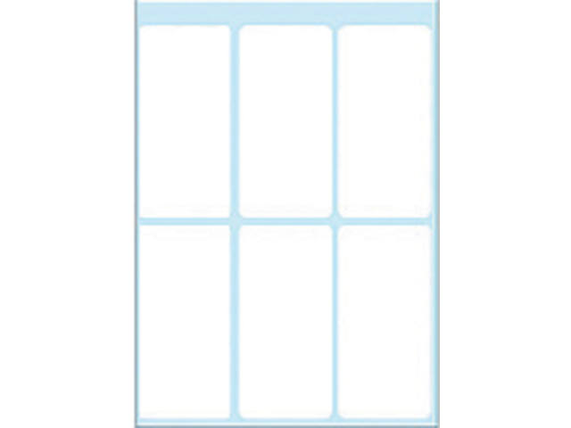 Etiket HERMA 3754 54x26mm wit 42st