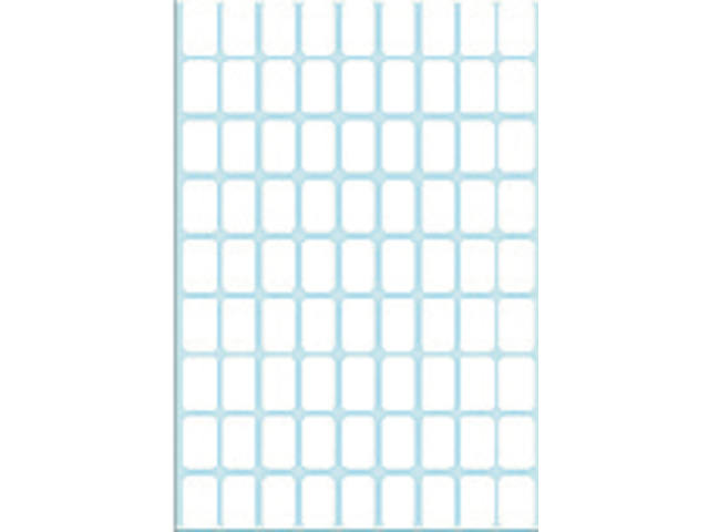 Etiket HERMA 2330 10x16mm wit 2592st