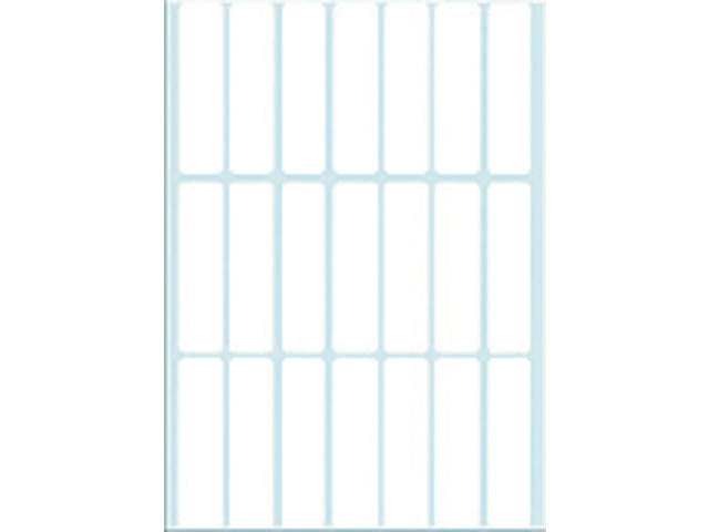 Etiket HERMA 2370 13x50mm wit 672st