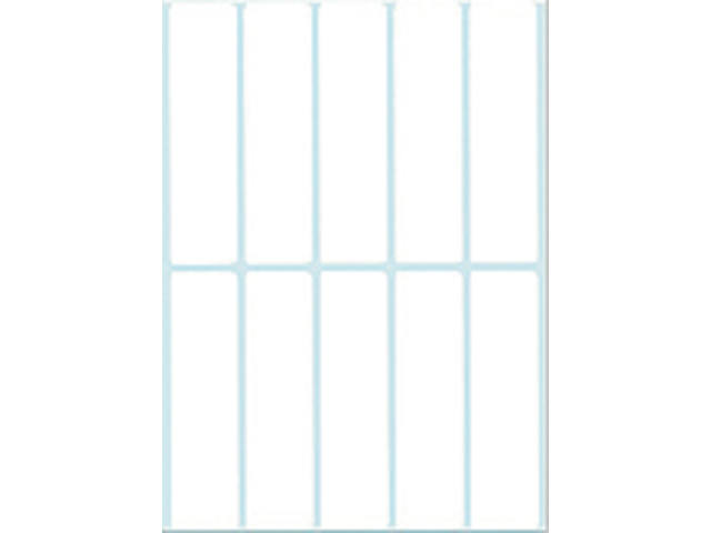Etiket HERMA 2420 20x75mm wit 320st