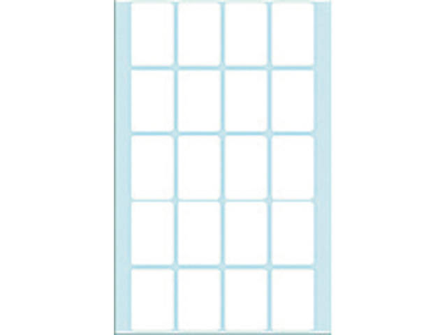 Etiket HERMA 2430 22x32mm wit 640st