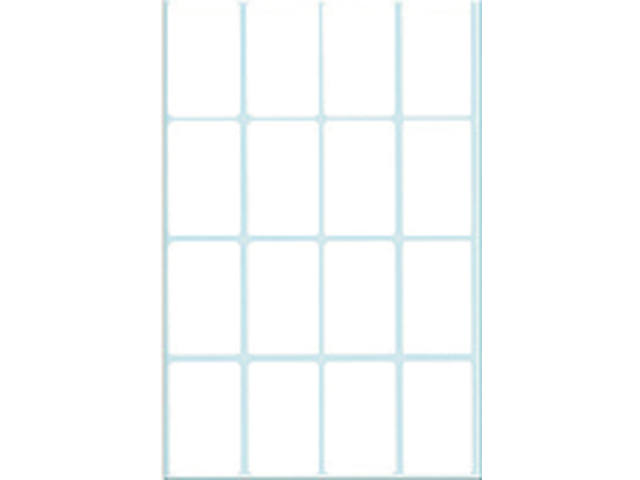 Etiket HERMA 2450 25x40mm wit 512st