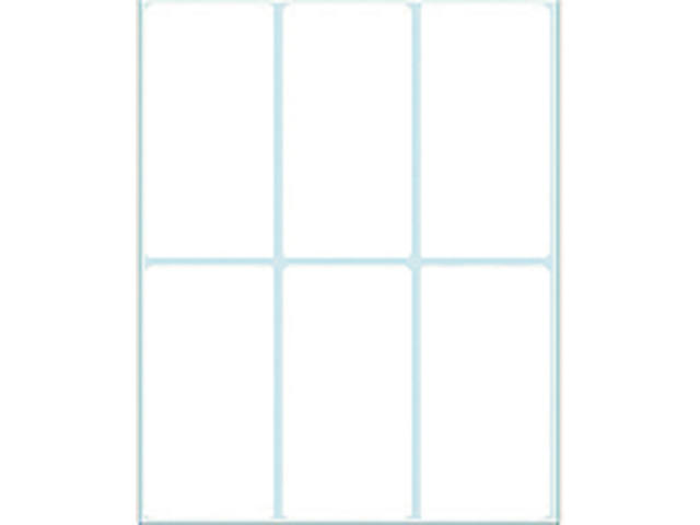 Etiket HERMA 2480 34x67mm wit 192st
