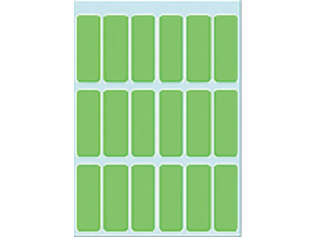 Etiket HERMA 3655 12x34mm groen 90st