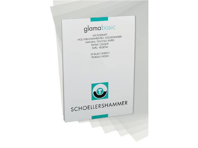 Ontwerpblok Schoellershammer A4 80 85gr tr 50v