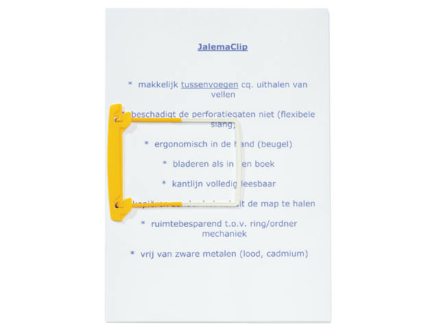 Bundelmechaniek Djois JalemaClip gl 10st
