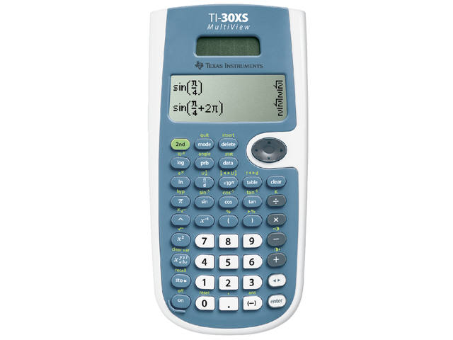 Rekenmachine Texas TI-30XS multiview solar