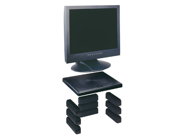 Monitorstandaard Quantore 30kg verstelb zw